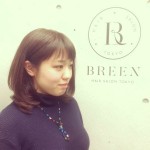 【お客様】耳かけミディアムスタイル×イノセントプラチナカラー