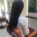 【ヘアドネーション】胸下のロング→あごラインボブ