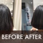 シンプルだけど手グシでまとまるボブ【さとみさん】のヘアスタイル